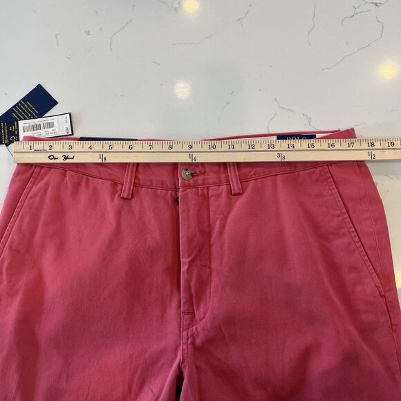 NWT Polo Ralph Lauren Classic Chino Pant 33x32 Salmon Preppy Classic Timeless - Picture 6 of 11